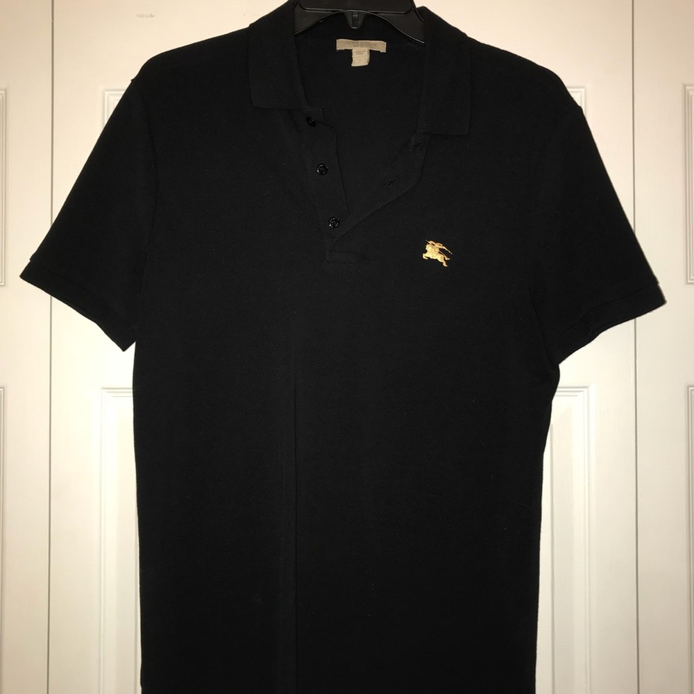Men’s black Burberry stylish shirt